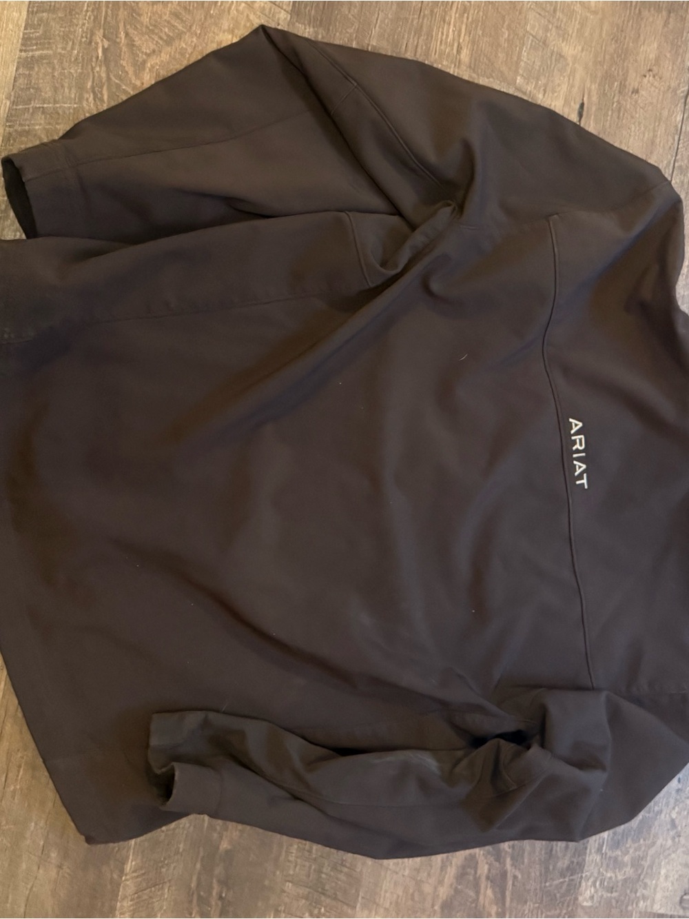 Ariat Black Logo Athletic Jacket